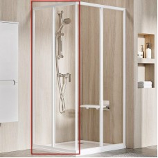 Душевая дверь Ravak Supernova SRV2-100 S 14VA0102Z1 профиль Белый стекло Transparent