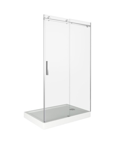 Душевая дверь в нишу Good Door Galaxy WTW-160-C-CH 160 профиль Хром стекло прозрачное