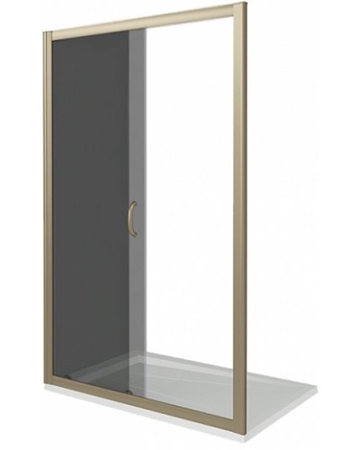 Душевая дверь в нишу Good Door Jazze WTW-120-B-BR 120 профиль Бронза стекло тонированное