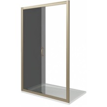 Душевая дверь в нишу Good Door Jazze WTW-130-B-BR 130 профиль Бронза стекло тонированное