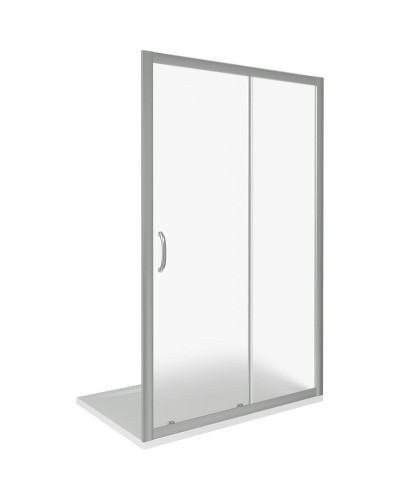 Душевая дверь в нишу Good Door Infinity WTW-130-G-CH 130 профиль Хром стекло матовое