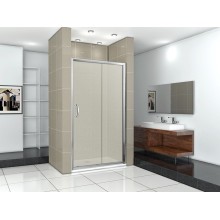 Душевая дверь в нишу Good Door Infinity WTW-130-G-CH 130 профиль Хром стекло матовое