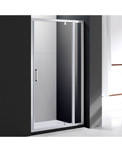 Душевая дверь Cezares Molveno BA-11 110 MOLVENO-BA-11-80+30-C-Cr-IV профиль Хром стекло прозрачное