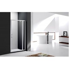 Душевая дверь Cezares Molveno BA-11 110 MOLVENO-BA-11-90+20-C-Cr-IV профиль Хром стекло прозрачное