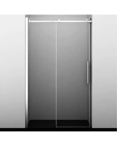 Душевая дверь WasserKRAFT Alme 140 15R31 профиль Хром стекло прозрачное