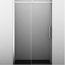 Душевая дверь WasserKRAFT Alme 130 15R30 профиль Хром стекло прозрачное