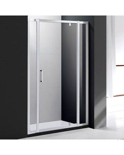 Душевая дверь Cezares Molveno BA-12 140 MOLVENO-BA-12-100+40-C-Cr-IV профиль Хром стекло прозрачное