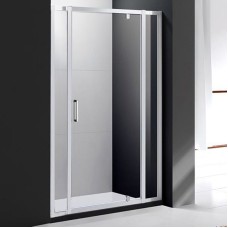 Душевая дверь Cezares Molveno BA-12 140 MOLVENO-BA-12-80+60-C-Cr-IV профиль Хром стекло прозрачное