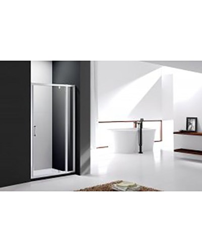 Душевая дверь Cezares Molveno BA-12 130 MOLVENO-BA-12-90+40-C-Cr-IV профиль Хром стекло прозрачное