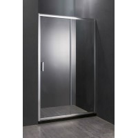 Душевая дверь в нишу Orange E02-140TCR 140 профиль Хром стекло прозрачное