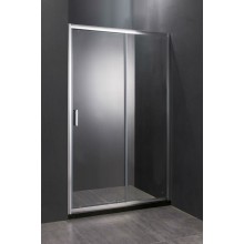 Душевая дверь в нишу Orange E02-140TCR 140 профиль Хром стекло прозрачное