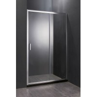 Душевая дверь в нишу Orange E02-160TCR 160 профиль Хром стекло прозрачное