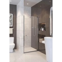 Душевая дверь распашная Alpen Alpina 90 см прозрачное стекло A100N-90