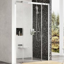 Душевая дверь Ravak Matrix MSD4-180 0WKY0C00Z1 профиль Хром стекло Transparent