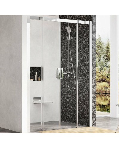 Душевая дверь Ravak Matrix MSD4-180 0WKY0C00Z1 профиль Хром стекло Transparent