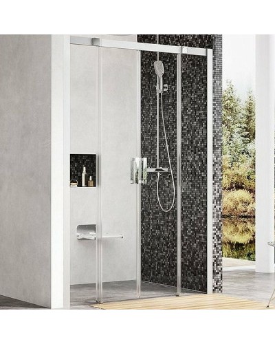 Душевая дверь Ravak Matrix MSD4-200 0WKK0U00Z1 профиль Сатин стекло Transparent