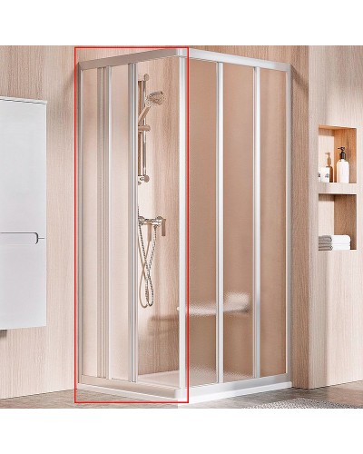 Душевая дверь Ravak Supernova ASRV3-80 15V40U02ZG профиль Сатин стекло Grape