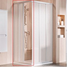 Душевая дверь Ravak Supernova ASRV3-90 15V70U0211 профиль Сатин витраж пластик Pearl