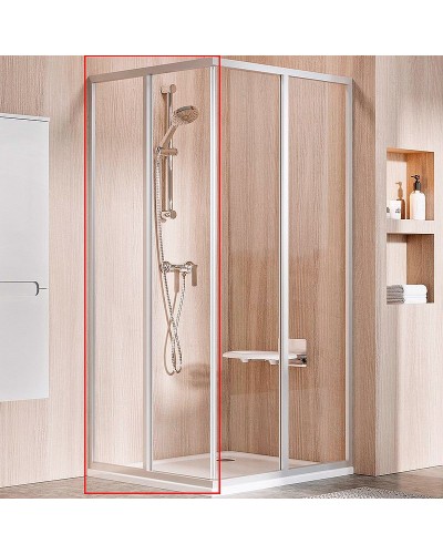 Душевая дверь Ravak Supernova SRV2-80 S 14V40U02Z1 профиль Сатин стекло Transparent