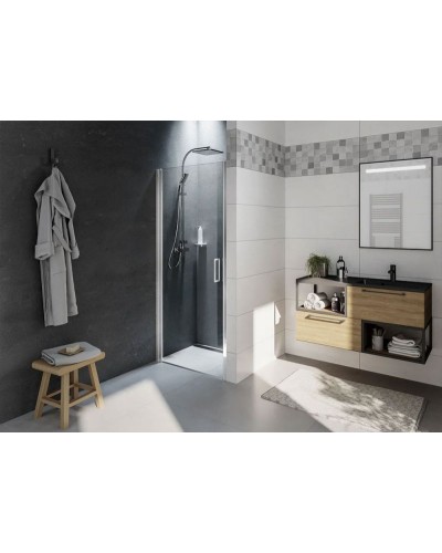 Душевая дверь Riho Novik Z101 80 G003001120 (GZ1080000) профиль Хром стекло прозрачное