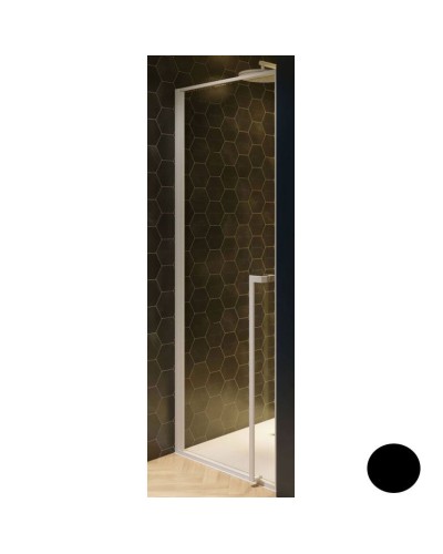 Душевая дверь Riho Lucid GD101 90 G005002121 (GD109B000) профиль Черный стекло прозрачное