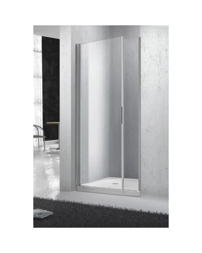 Душевая дверь распашная BelBagno Sela 60 см текстурное стекло SELA-B-1-60-Ch-Cr