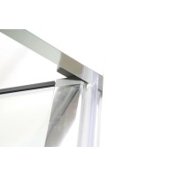 Душевая дверь Cerutti SPA Bella D91T профиль Хром стекло прозрачное