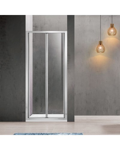 Душевая дверь Vincea Garda 80 VDB-1G800CL профиль Хром стекло прозрачное