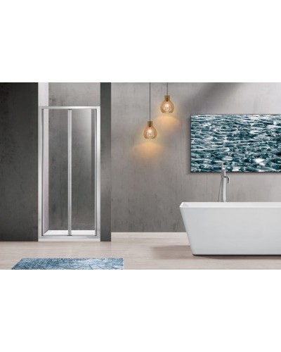 Душевая дверь Vincea Garda 80 VDB-1G800CL профиль Хром стекло прозрачное