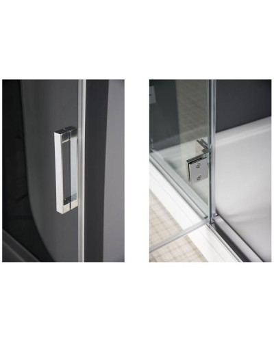 Душевая дверь Aquanet Beta NWD6221 90 R 185946 профиль Хром стекло прозрачное