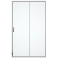 Душевая дверь Bravat Drop 120 BD120.4100A профиль Хром стекло прозрачное