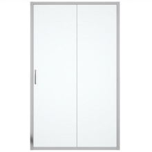 Душевая дверь Bravat Drop 120 BD120.4100A профиль Хром стекло прозрачное