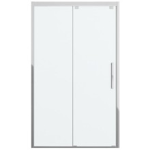 Душевая дверь Bravat Stream 120 BD120.4103S профиль Хром стекло прозрачное