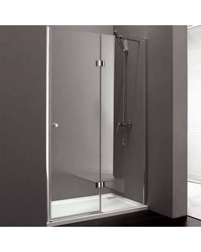 Душевая дверь в нишу Cezares VERONA-W-B-12-100-C-Cr профиль Хром стекло прозрачное