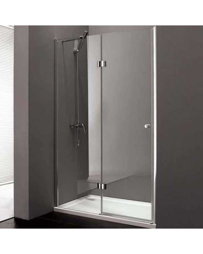 Душевая дверь в нишу Cezares VERONA-W-B-12-100-P-Cr-R профиль Хром стекло текстурное