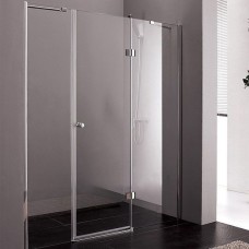 Душевая дверь в нишу Cezares Verona B-13-30 130 VERONA-W-B-13-30+60/40-C-Cr профиль Хром стекло прозрачное