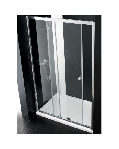 Душевая дверь в нишу Cezares ANIMA-W-BF-1-160-C-Cr профиль Хром стекло прозрачное