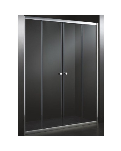 Душевая дверь в нишу Cezares ANIMA-W-BF-2-160-C-Cr профиль Хром стекло прозрачное