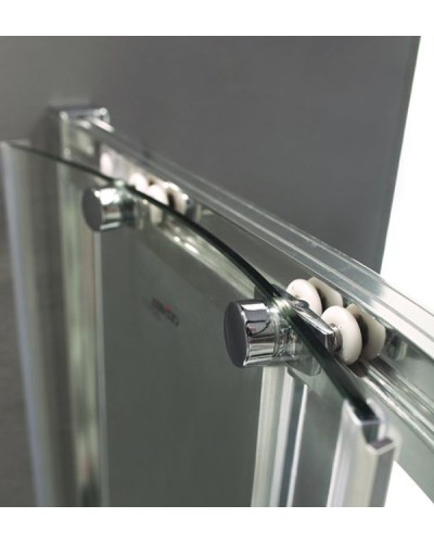 Душевая дверь в нишу Cezares ANIMA-W-BF-2-160-C-Cr профиль Хром стекло прозрачное