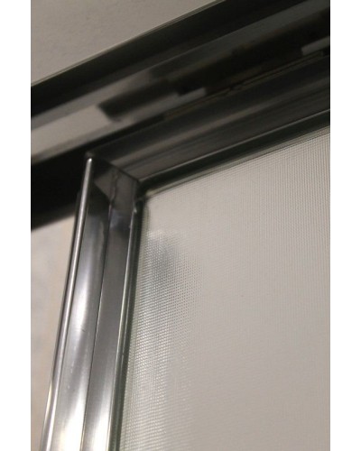 Душевая дверь в нишу Cezares ANIMA-W-BF-2-180-C-Cr профиль Хром стекло прозрачное