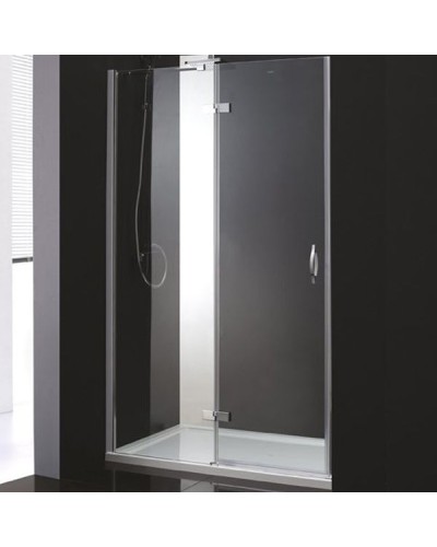 Душевая дверь в нишу Cezares BERGAMO-W-B-12-100-C-Cr-R профиль Хром стекло прозрачное