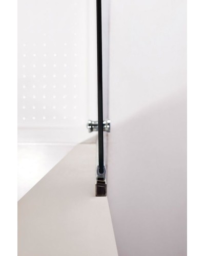 Душевая дверь в нишу Cezares ECO-O-B-2-90-C-Cr профиль Хром стекло прозрачное