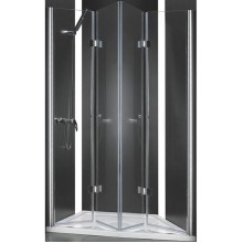 Душевая дверь в нишу Cezares ELENA-W-BS-22-180-C-Cr профиль Хром стекло прозрачное