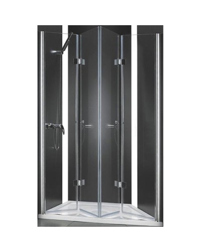 Душевая дверь в нишу Cezares ELENA-W-BS-22-180-C-Cr профиль Хром стекло прозрачное