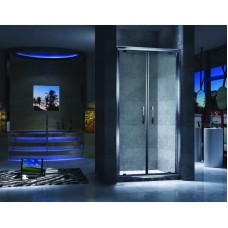 Душевая дверь распашная 90 см прозрачное стекло Esbano ES-90-2DV
