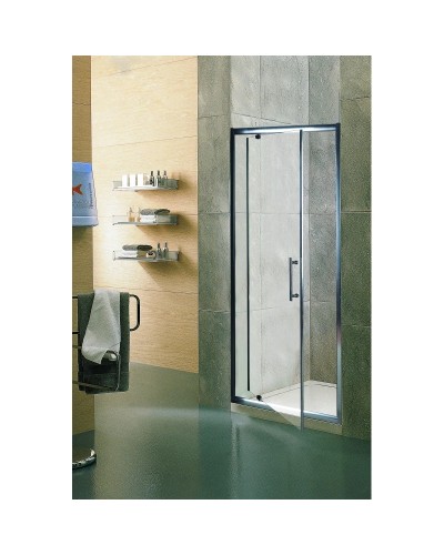 Душевая дверь распашная 90 см прозрачное стекло Esbano ES-90DV