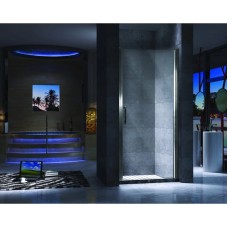 Душевая дверь распашная 90 см прозрачное стекло Esbano ES-90LD(R)