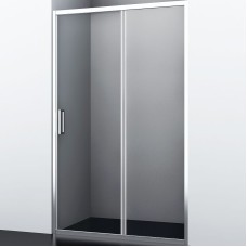 Душевая дверь WasserKRAFT Main 110 41S13 профиль Хром стекло прозрачное