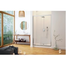 Душевая дверь раздвижная 120 см прозрачное стекло Excellent 201 KAAC.1805.1200.LP