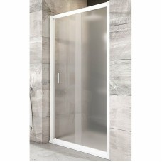 Душевая дверь Ravak Blix BLDP2-110 0PVD0100ZG профиль Белый стекло Grape